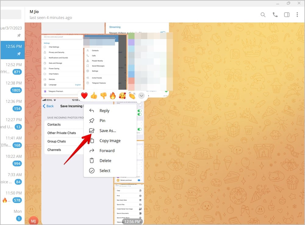 电报下载记录文件夹路径